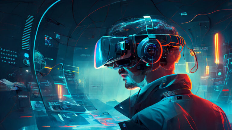 Roger1971_A_data_protection_officer_working_in_a_futuristic_env_e084c846-1118-4486-8605-834efb35b3e9